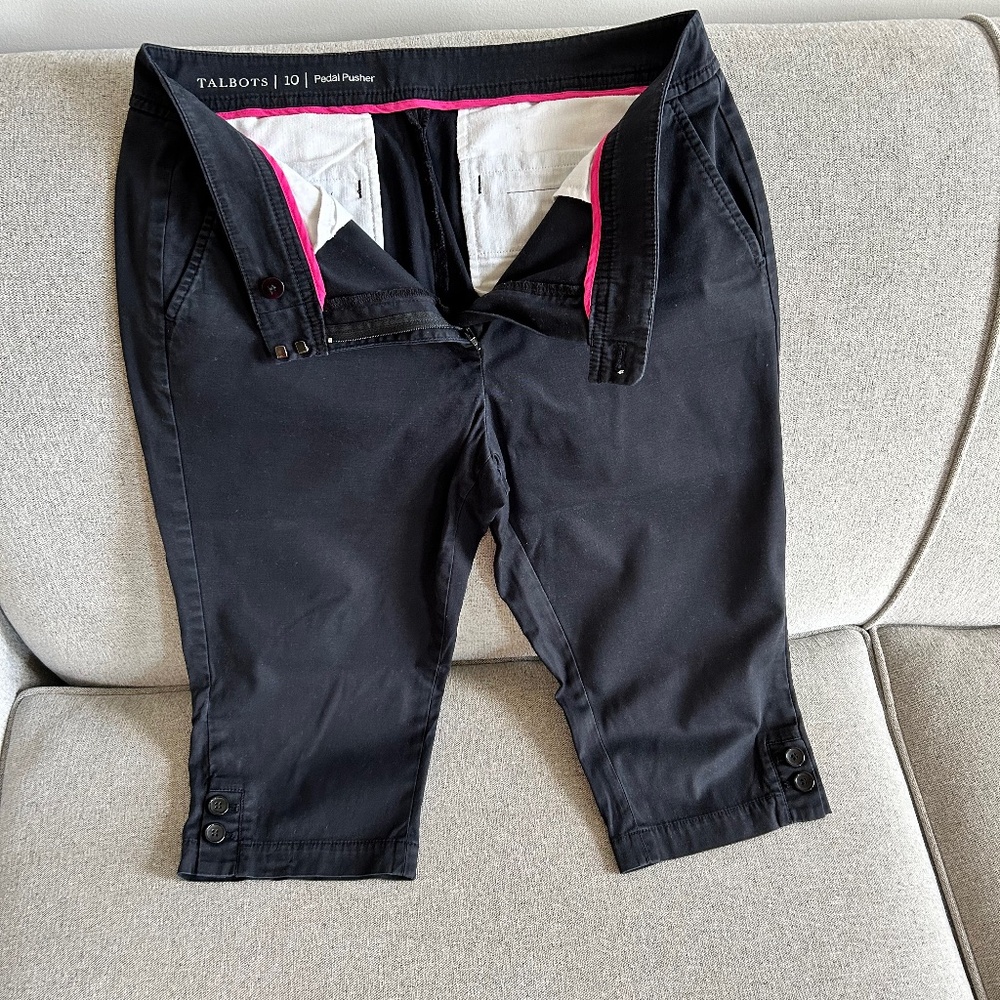 Talbots pedal pusher capri